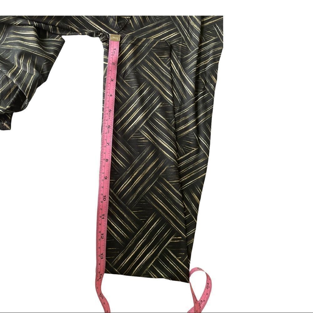 BLACK AND GOLD LEGGINGS, ONE SIZE - Picture 7 of 8